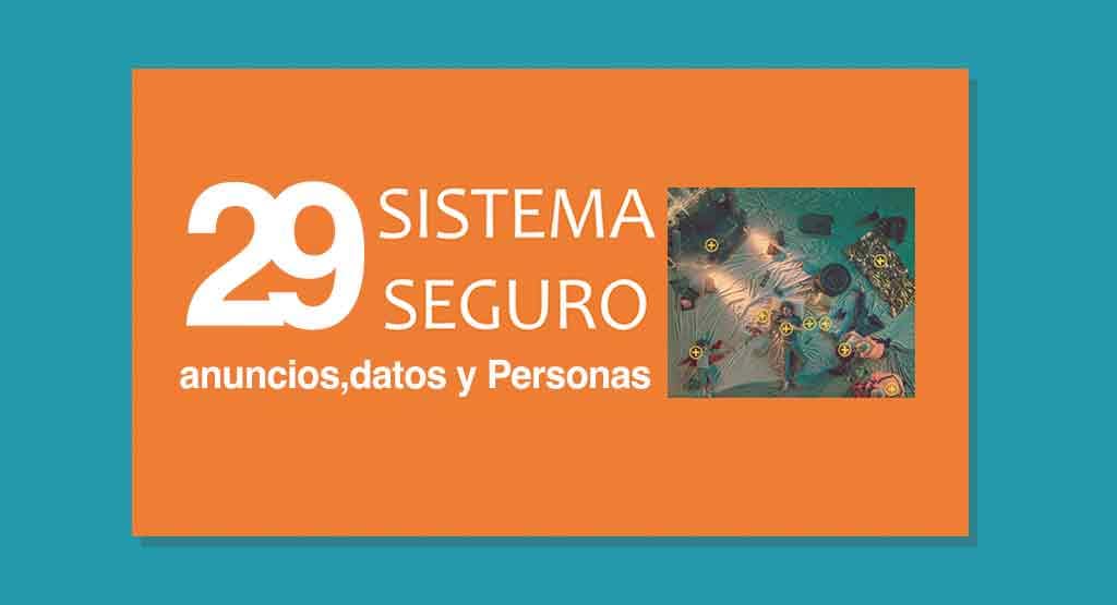 Sistema Seguro RVS: 29ª entrega: anuncios,datos y personas.