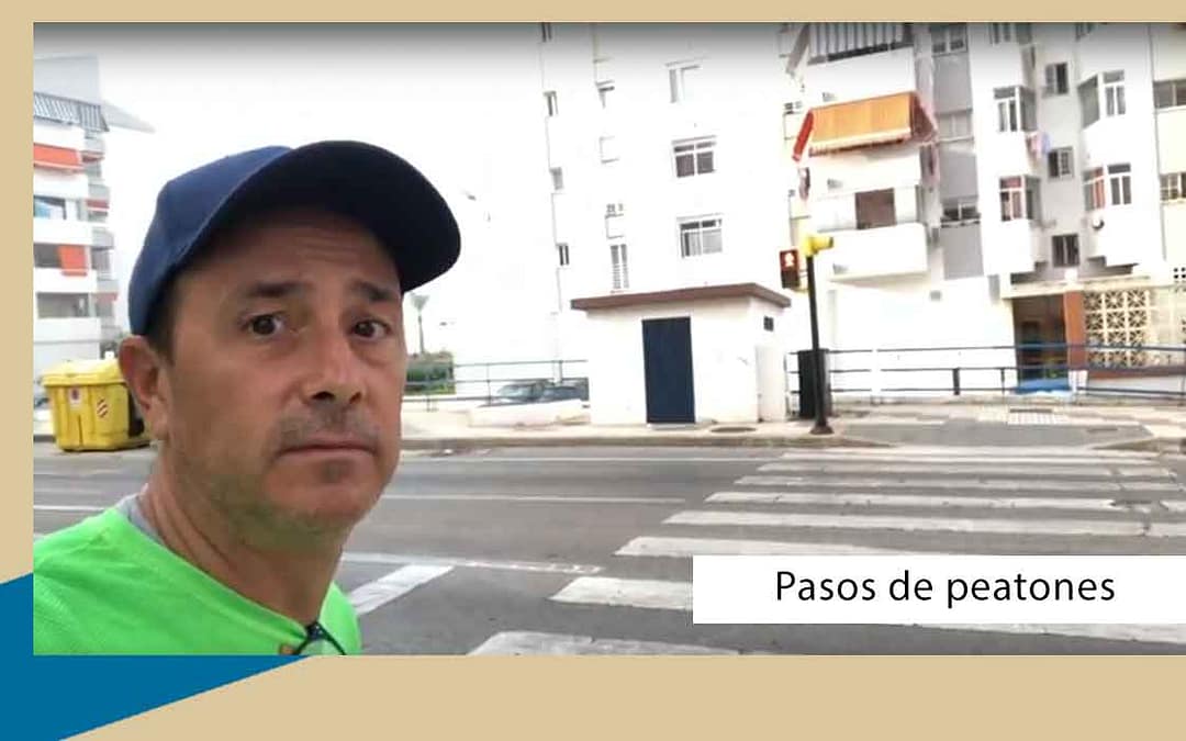 Pasos de peatones.