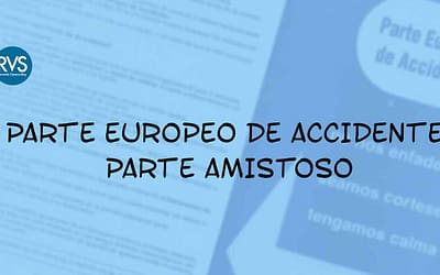 Parte Europeo de accidentes. Parte amistoso