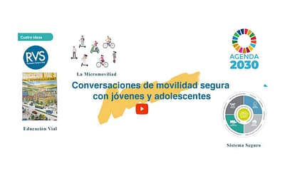 Conversaciones de movilidad segura con jóvenes y adolescentes